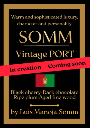SOMM parfum. Port VINTAGE. Douro.