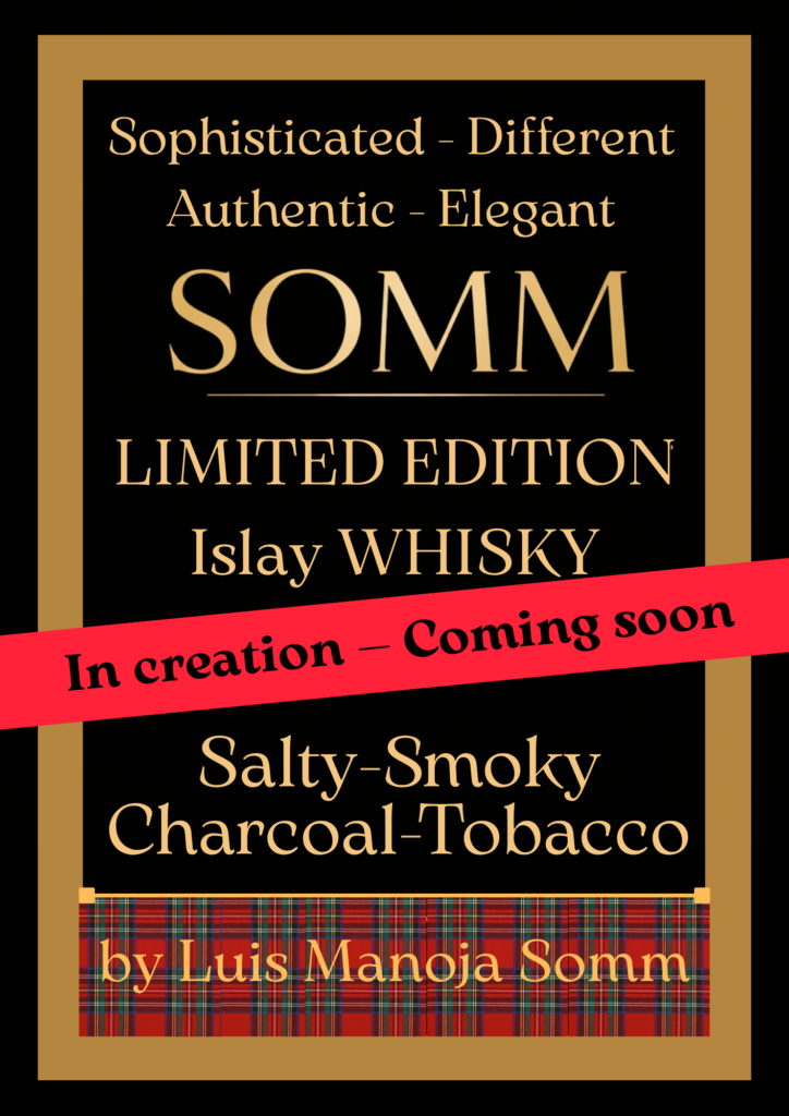 SOMM parfum. ISLAY whisky. Scotland.
